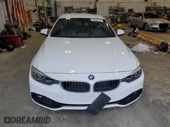 2018 BMW 4 Series 430i with VIN WBA4Z1C58JEC70294, listed as a Copart auction lot 54255215 with 31,515 mi miles and Clean Title. Bid and sale history available at carsss.com. Image 5.