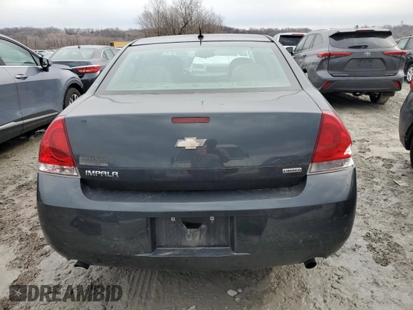 2014 Chevrolet Impala LS with VIN 2G1WA5E3XE1175822, listed as a Copart auction lot 47144095 with 122,272 mi miles and Clean Title. Bid and sale history available at DreamBid. Image 6.