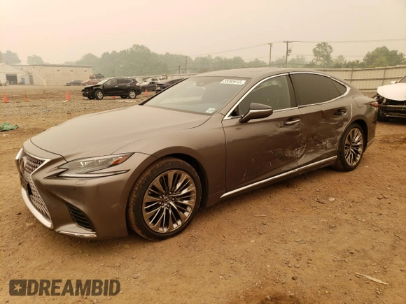2019 Lexus LS 500 z VIN JTHC51FF1K5006989, wystawiony jako Copart lot #55203413 z przebiegiem 30 985 mil mil oraz . Historia ofert i sprzedaży dostępna na DreamBid. Obrazek 1.