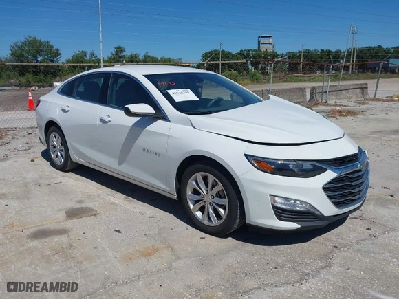 2021 Chevrolet Malibu LT with VIN 1G1ZD5ST3MF010646, listed as a IAAI auction lot 42048202 with 63,871 mi miles. Bid and sale history available at carsss.com. Image 1.