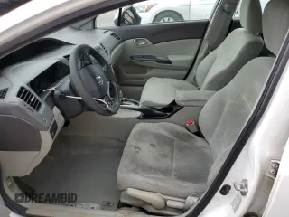 2012 Honda Civic LX с VIN 19XFB2F57CE098877, выставлен на аукционе Copart как лот 56989265 с пробегом 136 036 миль миль и Списание • Salvage title. История ставок и продаж доступна на DreamBid. Изображение 7.