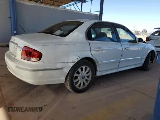 2003 Hyundai Sonata GLS with VIN KMHWF35H43A876198, listed as a Copart auction lot 80966694 with 134,928 mi miles and Clean Title. Bid and sale history available at carsss.com. Image 3.