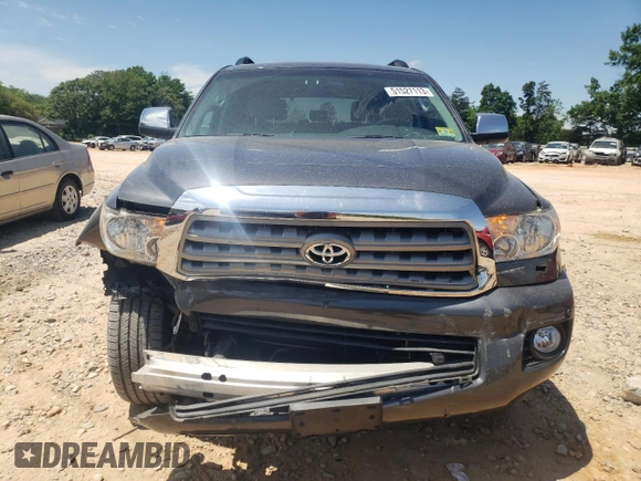 2016 Toyota Sequoia Limited with VIN 5TDJY5G12GS146836, listed as a Copart auction lot 51527113 with 56,040 mi miles. Bid and sale history available at carsss.com. Image 5.