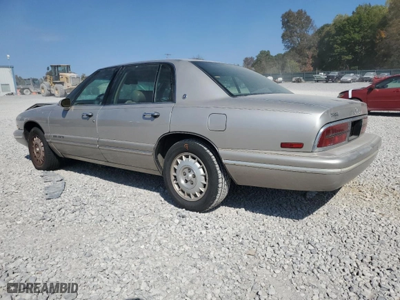 1996 Buick Park Avenue with VIN 1G4CW52K6TH613720, listed as a Copart auction lot 76688364 with 105,281 mi miles and Salvage Title. Bid and sale history available at carsss.com. Image 2.