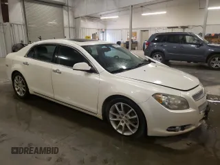 2011 Chevrolet Malibu LTZ with VIN 1G1ZE5E72BF337256, listed as a Copart auction lot 52183105 with 117,247 mi miles and Salvage Title. Bid and sale history available at DreamBid. Image 4.