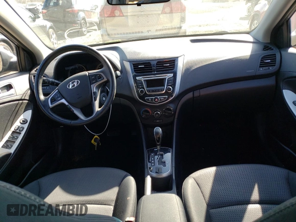 2015 Hyundai Accent Sport with VIN KMHCU5AE7FU204722, listed as a Copart auction lot 46551873 with 37,371 mi miles. Bid and sale history available at carsss.com. Image 8.