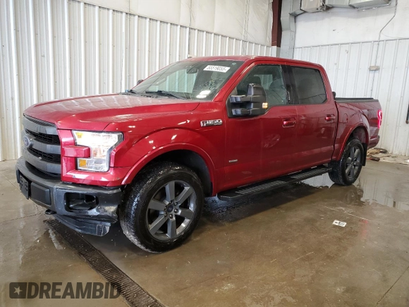 2015 Ford F-150 XLT with VIN 1FTEW1EG8FKE35426, listed as a Copart auction lot 55519055 with 221,060 mi miles and Non Repairable. Bid and sale history available at carsss.com. Image 1.