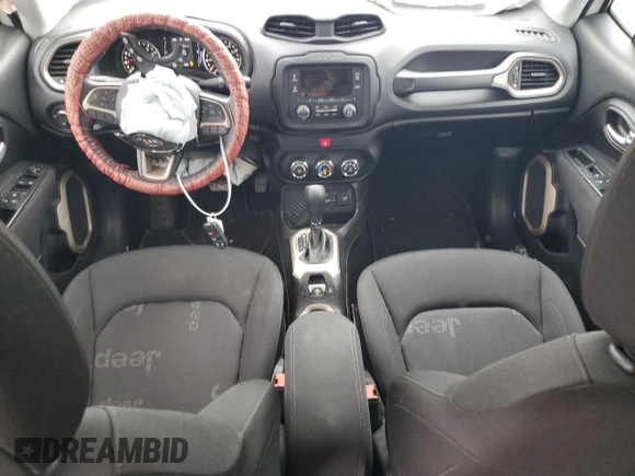 2017 Jeep Renegade Sport with VIN ZACCJAAB4HPF44975, listed as a Copart auction lot 55513715 with 92,913 mi miles and Salvage Title. Bid and sale history available at DreamBid. Image 8.