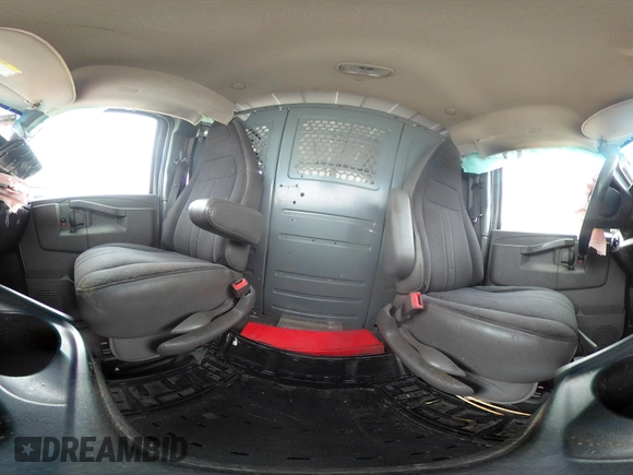 2018 Chevrolet Express Cargo Van with VIN 1GCWGAFG3J1905280, listed as a IAAI auction lot 41610303 with 262,115 mi miles. Bid and sale history available at carsss.com. Image 22.