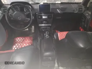 2016 Mercedes-Benz G-Class AMG G 63 with VIN WDCYC7DF3GX246022, listed as a Copart auction lot 83347694 with 0 mi miles and Salvage Title. Bid and sale history available at carsss.com. Image 8.