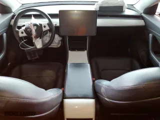 2018 Tesla Model 3 Long Range Battery with VIN 5YJ3E1EA7JF154634, listed as a Copart auction lot 53259305 with 0 mi miles and Salvage Title. Bid and sale history available at carsss.com. Image 8.