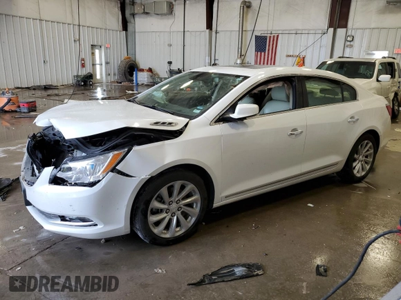 2016 Buick LaCrosse Premium I with VIN 1G4GD5G32GF186031, listed as a Copart auction lot 57243605 with 141,149 mi miles and Non repairable. Bid and sale history available at DreamBid. Image 1.