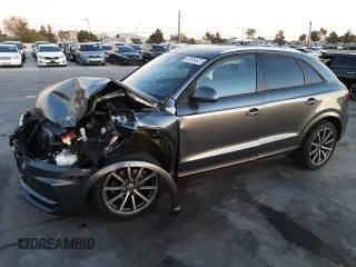 2018 Audi Q3 Premium with VIN WA1BCCFS2JR034913, listed as a Copart auction lot 69165622 with 0 mi miles. Bid and sale history available at carsss.com. Image 1.