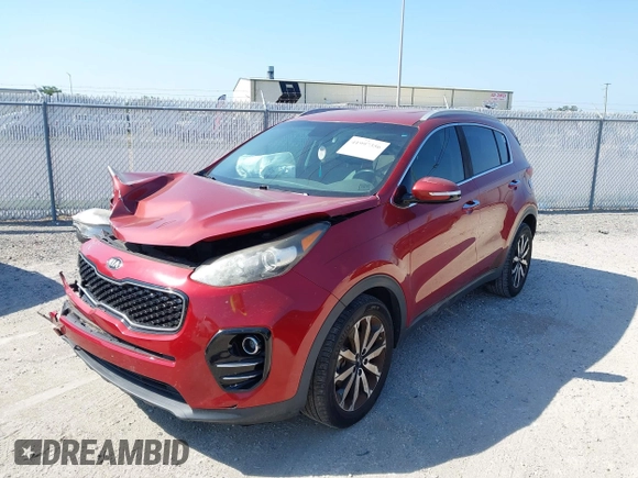 2018 Kia Sportage EX with VIN KNDPN3ACXJ7423171, listed as a IAAI auction lot 41997356 with 84,947 mi miles and . Bid and sale history available at DreamBid. Image 2.