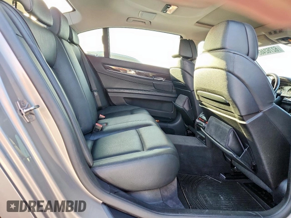 2012 BMW 7 Series 740Li with VIN WBAKB4C59CC576610, listed as a Copart auction lot 62762465 with 128,073 mi miles and Clean title. Bid and sale history available at DreamBid. Image 10.