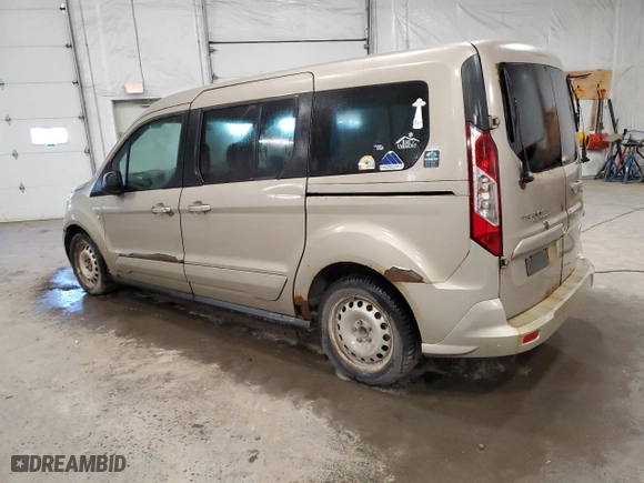 2014 Ford Transit Connect Wagon XLT with VIN NM0GS9F78E1140636, listed as a Copart auction lot 50446275 with NaN miles and Clean Title. Bid and sale history available at carsss.com. Image 2.