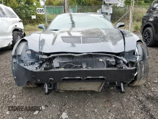 2019 Chevrolet Corvette Z06 2LZ with VIN 1G1YS2D65K5604990, listed as a Copart auction lot 72580304 with 15,582 mi miles and Salvage Title. Bid and sale history available at carsss.com. Image 5.