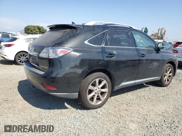 2011 Lexus RX 350 with VIN 2T2BK1BA7BC118064, listed as a Copart auction lot 65592965 with 129,497 mi miles and Salvage title. Bid and sale history available at DreamBid. Image 3.