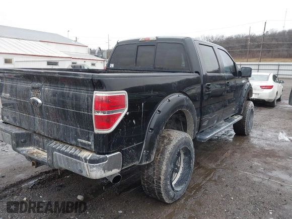 2011 Ford F-150 XL with VIN 1FTFW1EF7BKD78948, listed as a IAAI auction lot 41205201 with 164,278 mi miles. Bid and sale history available at carsss.com. Image 4.