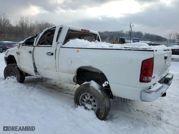 2008 Dodge Ram 2500 SLT with VIN 3D7KS28A98G154151, listed as a Copart auction lot 86145054 with 174,105 mi miles and Non Repairable. Bid and sale history available at carsss.com. Image 2.