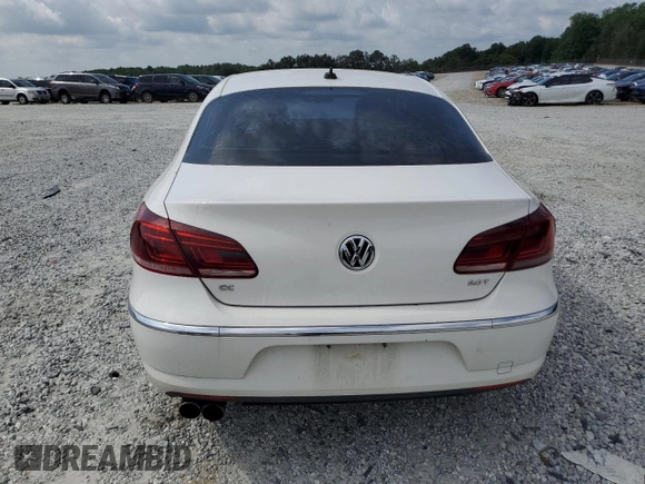 2014 Volkswagen CC R-Line with VIN WVWBP7AN4EE525757, listed as a Copart auction lot 55293795 with 124,890 mi miles and Salvage title. Bid and sale history available at DreamBid. Image 6.