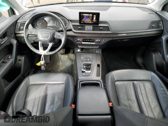 2019 Audi Q5 Premium with VIN WA1ANAFYXK2079977, listed as a Copart auction lot 46143885 with 41,468 mi miles and Salvage Title. Bid and sale history available at carsss.com. Image 8.