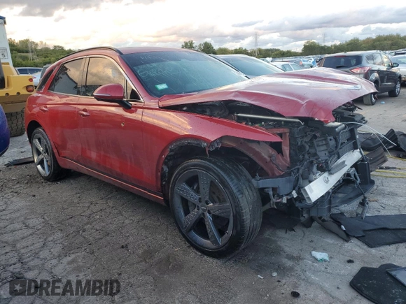2022 Genesis GV70 Sport z VIN KMUMCDTC4NU010789, wystawiony jako Copart lot #68977264 z przebiegiem Nie podano mil oraz Czysty tytuł • Clean title. Historia ofert i sprzedaży dostępna na DreamBid. Obrazek 4.