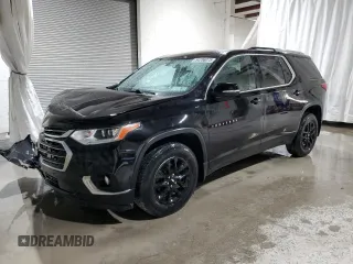2018 Chevrolet Traverse LT Cloth with VIN 1GNEVGKW9JJ285642, listed as a Copart auction lot 54706075 with 87,578 mi miles and Salvage Title. Bid and sale history available at DreamBid. Image 1.