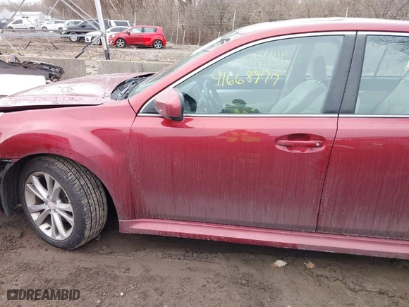 2014 Subaru Legacy 2.5i Premium with VIN 4S3BMBE67E3012867, listed as a IAAI auction lot 41668977 with 169429 miles. Bid and sale history available at carsss.com. Image 14.