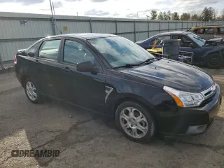 2008 Ford Focus SE with VIN 1FAHP35N18W152677, listed as a Copart auction lot 51209385 with 108,000 mi miles and Salvage Title. Bid and sale history available at carsss.com. Image 4.