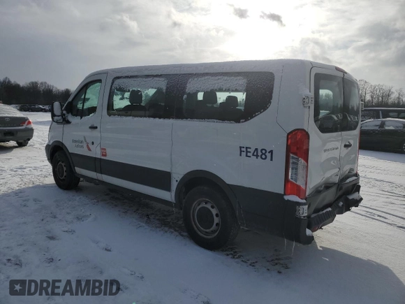 2017 Ford Transit XL with VIN 1FMZK1YM5HKA34719, listed as a Copart auction lot 45694555 with 41,359 mi miles and Salvage title. Bid and sale history available at DreamBid. Image 2.