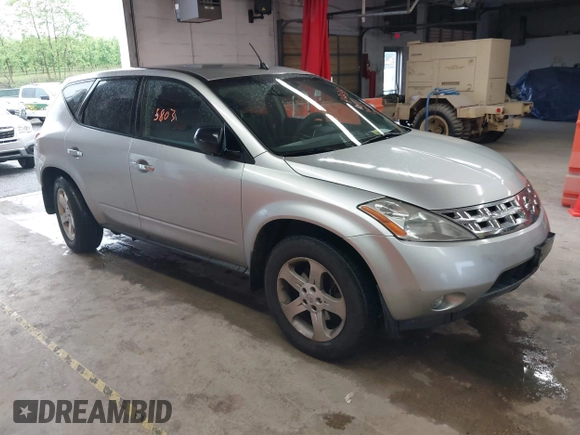 2004 Nissan Murano SE z VIN JN8AZ08W24W333746, wystawiony jako IAAI lot #42235803 z przebiegiem 134 403 mil mil oraz . Historia ofert i sprzedaży dostępna na DreamBid. Obrazek 1.