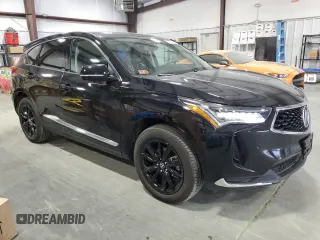 2024 Acura RDX Technology with VIN 5J8TC2H50RL020343, listed as a Copart auction lot 55352415 with 8,666 mi miles and Salvage title. Bid and sale history available at DreamBid. Image 4.