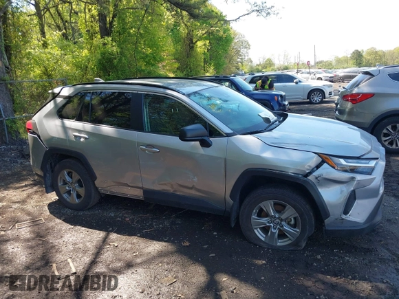 2023 Toyota RAV4 Hybrid LE with VIN 4T3LWRFV3PU092360, listed as a IAAI auction lot 42162788 with 39,116 mi miles and . Bid and sale history available at DreamBid. Image 13.
