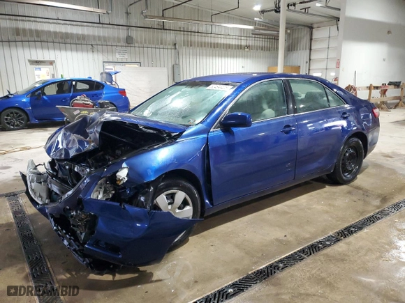 2007 Toyota Camry CE with VIN 4T1BE46K47U067869, listed as a Copart auction lot 52494405 with 219,442 mi miles and Salvage Title. Bid and sale history available at carsss.com. Image 1.