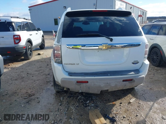 2007 Chevrolet Equinox LT with VIN 2CNDL73F676081147, listed as a IAAI auction lot 41712197 with 204,029 mi miles. Bid and sale history available at carsss.com. Image 6.