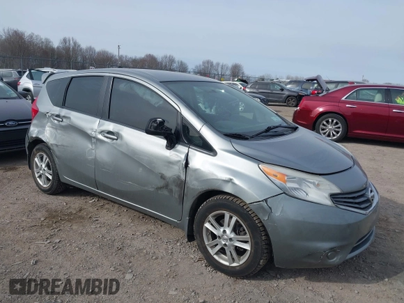 2014 Nissan Note SV with VIN 3N1CE2CP4EL421235, listed as a IAAI auction lot 41898078 with 138,707 mi miles and . Bid and sale history available at DreamBid. Image 1.