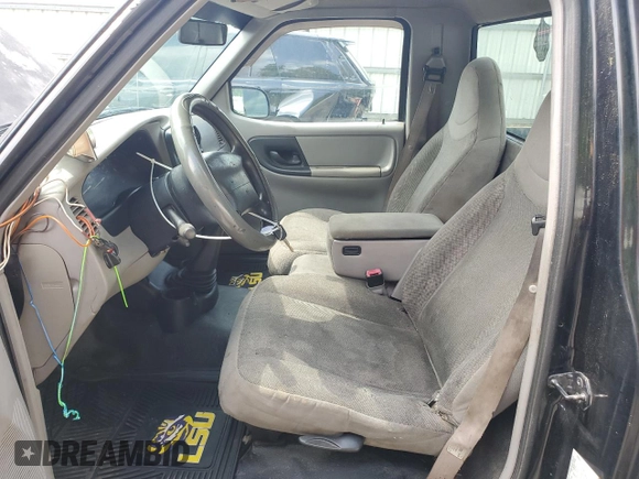 2000 Ford Ranger XL with VIN 1FTYR10V8YPA69175, listed as a Copart auction lot 55406755 with 218,143 mi miles and Salvage Title. Bid and sale history available at carsss.com. Image 7.