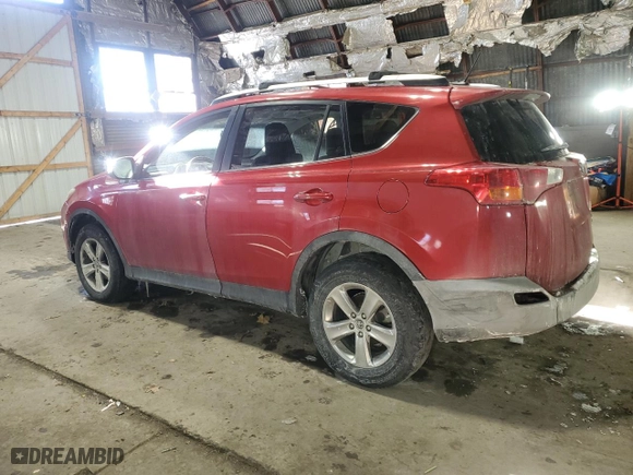 2015 Toyota RAV4 XLE with VIN JTMRFREVXFD123191, listed as a Copart auction lot 42177665 with 144,306 mi miles and Salvage Title. Bid and sale history available at carsss.com. Image 2.