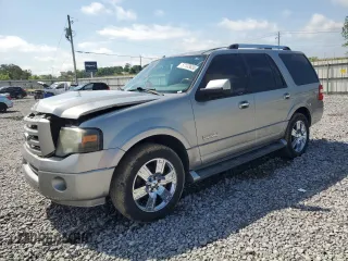2008 Ford Expedition Limited с VIN 1FMFU19598LA68774, выставлен на аукционе Copart как лот 57133635 с пробегом Не указан миль и Списание • Salvage title. История ставок и продаж доступна на DreamBid. Изображение 1.