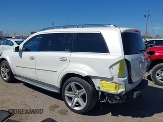2012 Mercedes-Benz GL-Class GL 550 with VIN 4JGBF8GE5CA782121, listed as a IAAI auction lot 41669506 with 77,737 mi miles. Bid and sale history available at carsss.com. Image 3.