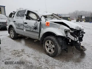 2008 Dodge Durango SLT with VIN 1D8HB48N18F153517, listed as a Copart auction lot 87244824 with 0 mi miles and Salvage Title. Bid and sale history available at carsss.com. Image 4.