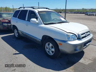 2005 Hyundai Santa Fe GLS with VIN KM8SC13D15U941151, listed as a IAAI auction lot 41825233 with 102,745 mi miles. Bid and sale history available at carsss.com. Image 1.