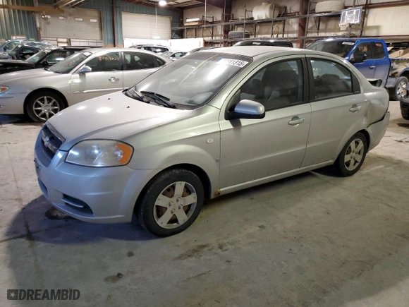 2008 Chevrolet Aveo LS with VIN KL1TD566X8B179441, listed as a Copart auction lot 88281315 with 122,403 mi miles and Salvage Title. Bid and sale history available at carsss.com. Image 1.
