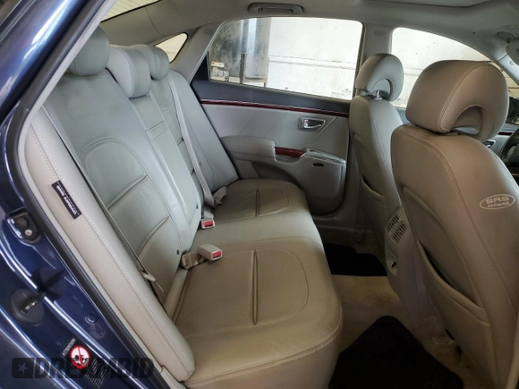 2007 Hyundai Azera SE with VIN KMHFC46F07A195652, listed as a Copart auction lot 62134205 with 149,510 mi miles and Salvage title. Bid and sale history available at DreamBid. Image 10.