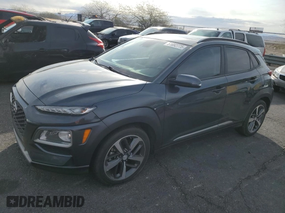 2020 Hyundai Kona Limited z VIN KM8K33A51LU434383, wystawiony jako Copart lot #51692775 z przebiegiem 44 046 mil mil oraz Szkoda całkowita • Salvage title. Historia ofert i sprzedaży dostępna na DreamBid. Obrazek 1.
