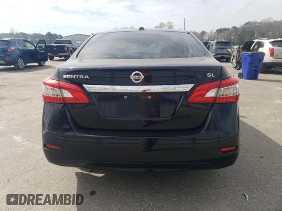 2015 Nissan Sentra SL with VIN 3N1AB7AP6FY234759, listed as a Copart auction lot 49855265 with 96,186 mi miles and Salvage Title. Bid and sale history available at DreamBid. Image 6.
