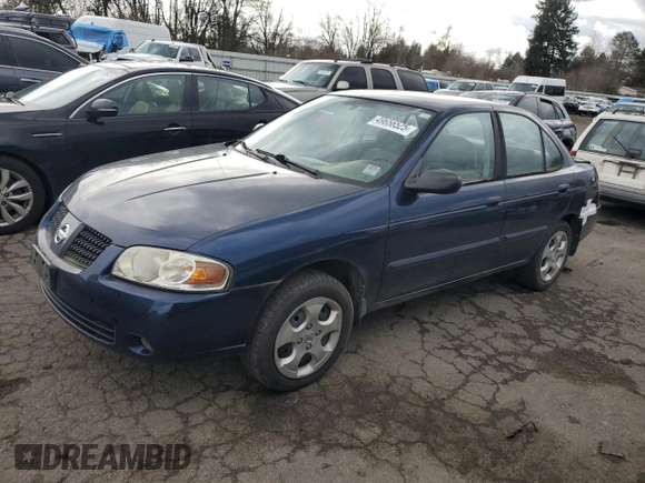 2006 Nissan Sentra S with VIN 3N1CB51D66L559007, listed as a Copart auction lot 49656525 with 125,013 mi miles and Salvage Title. Bid and sale history available at DreamBid. Image 1.