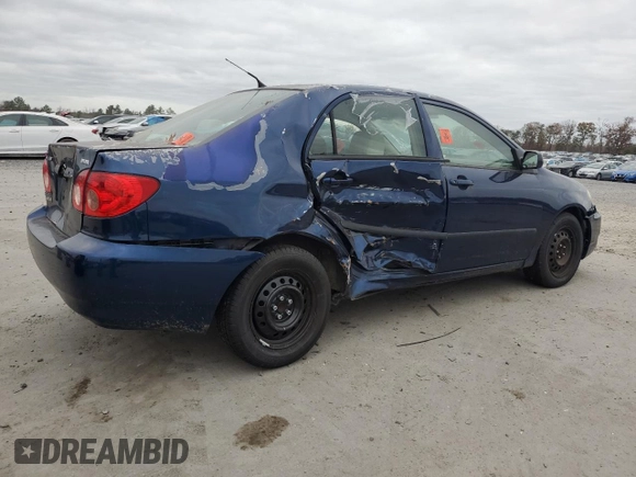 2007 Toyota Corolla CE with VIN 2T1BR32E87C806399, listed as a Copart auction lot 80735924 with 150,400 mi miles and Clean Title. Bid and sale history available at DreamBid. Image 3.