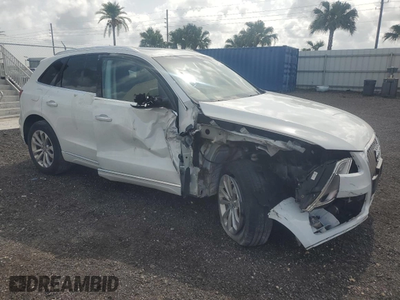 2015 Audi Q5 Premium Plus with VIN WA1LFAFP9FA047708, listed as a Copart auction lot 57960435 with Not provided miles and Clean title. Bid and sale history available at DreamBid. Image 4.